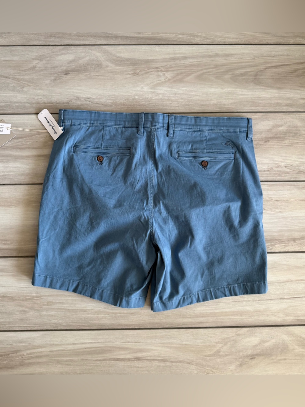 Tommy Bahama Boracay® Island Chino 7Inch Shorts Blue Size 36 NWT - Picture 6 of 9